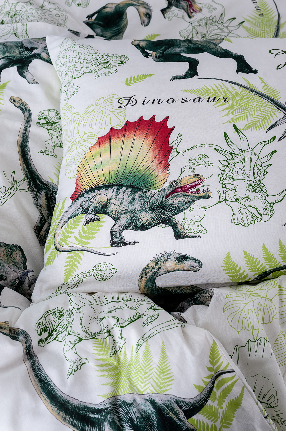 Ткань бязь набивная детская 125 гр/м2 150 см Динозавры 12510/1 — изображение 4