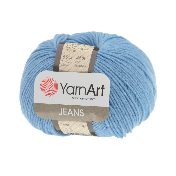 YarnArt Jeans купить в Пензе в магазине тканей Ассарти